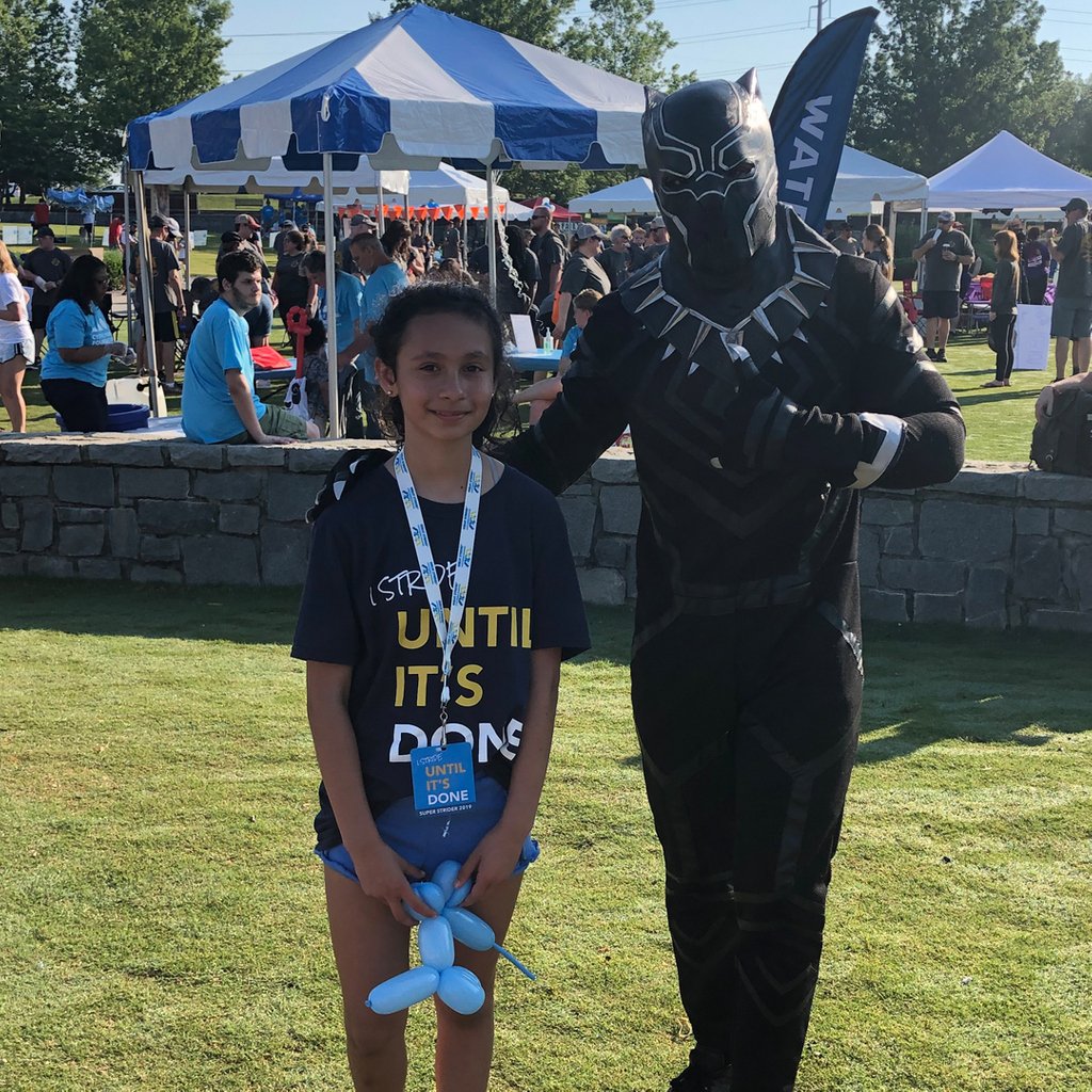 EVC_Comics's tweet photo. Always the #hero, #BlackPanther made the day of this #GreatStridesATL walker by giving away a vibranium animal balloon.
#cysticfibrosis #CureCF #hope #awareness #djsdudes #brendenallen #comicbook #keanureeves #johnwick #hughjackman #wolverine #galgadot
https://t.co/dj5bLTQ3kw https://t.co/77RE9DTdHc