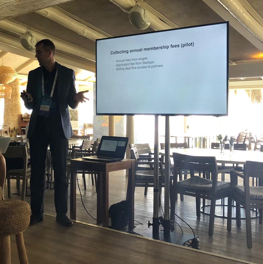 SuperAngelsClub's tweet photo. Mihkel Trei &amp; @Rlemberpuu presented #Startupincluder used by @SuperAngelsClub #GlobalSuperAngelsSummit https://t.co/50LongMJtz  #SuperAngels #CrossBorderInvesting #AngelInvestingGoingGlobal #GSAS2019 @EstBAN_org  @EBAN_org #GPBullhoundSummit #BigSurVentures #Ascari @MarbellaHeli https://t.co/iamnGCbNvJ