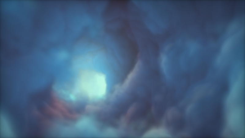 Fast procedural fluid-like animated 3D noise, allowing for much nicer volumetric shading (should run close to 60fps at 1080p) See in motion: shadertoy.com/view/3l23Rh