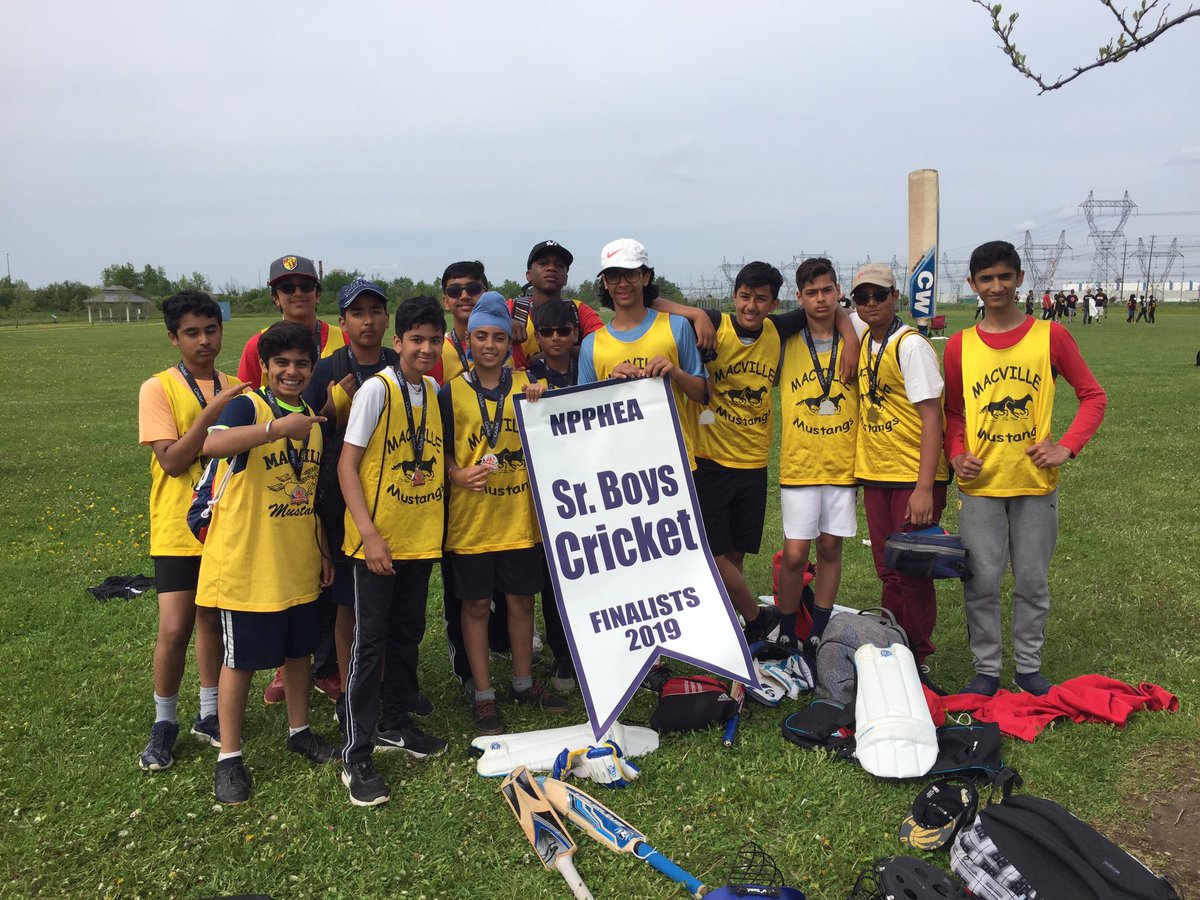 Thx <a href="/npphea/">NPPHEA</a> <a href="/wp_panthers/">Williams Parkway Sr</a> for a great day of Cricket! <a href="/MacvillePS/">MacvillePS</a> <a href="/RobinAPerri/">Robin Perri</a>