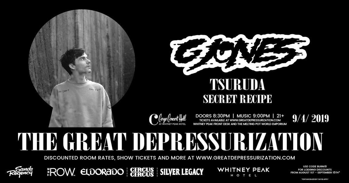 G Jones at Cargo Concert Hall [Great Depressurization] dlvr.it/R5Wwp4