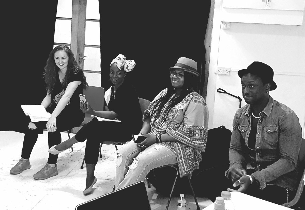 TIME FLIES!...two years ago we'd just started rehearsals for the 30th Anniversary Production of Blues in the Night. #bluesinthenight 🎙🎙🎙🎙