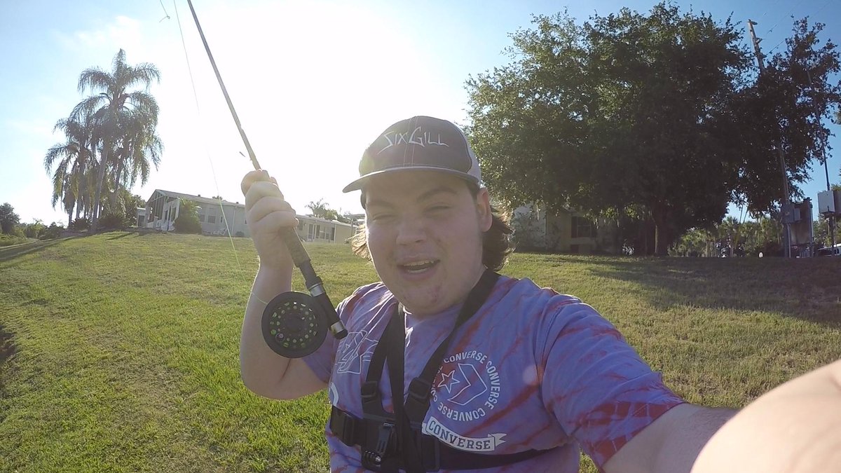 SethBFishing's tweet photo. Check out my new vid where I do some fly fishing! Also we're so close to 300 subs and the #sixgillfishing Karve spinning reel giveaway. So make sure to smash that sub button for me! https://t.co/nRjG38hEtR #flyfishing #bassfishing https://t.co/ATJE0MpVrq