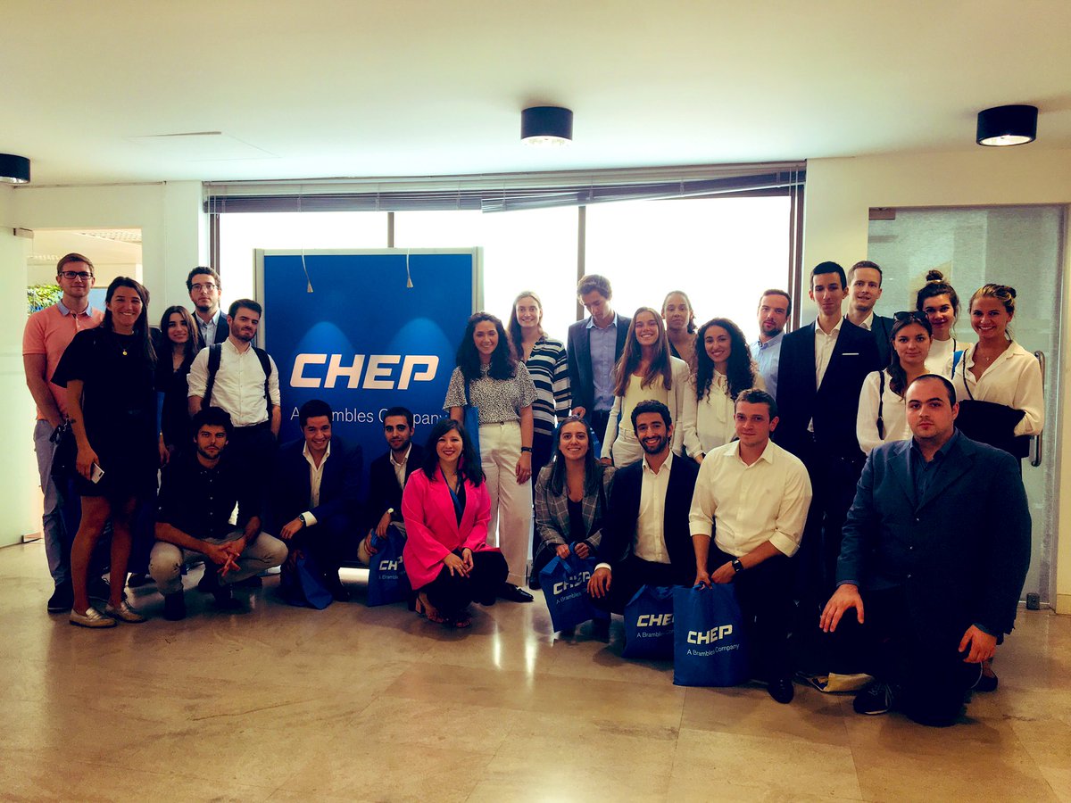 CHEPcareers's tweet photo. We had the visit today of 25 students from @NovaSBE in @CHEP_PT, we talked about #circulareconomy, #IoT and how our employees are able to progress faster in their careers with us - it was a great sharing experience! Thank you for your visit https://t.co/z2WEaifz7o