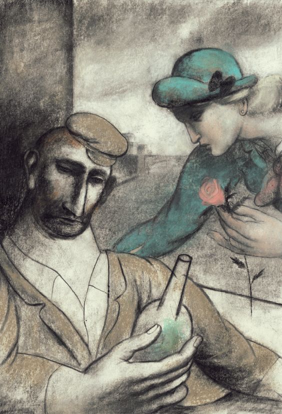 The legend of the Holy Drinker by #JosephRoth, illustrated by Pablo Auladell.