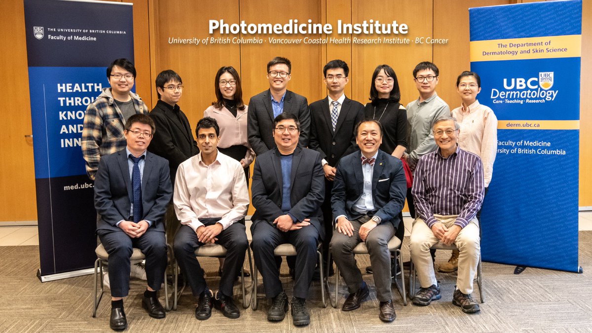 This is the <a href="/UBCDerm/">UBC Dermatology</a> research group that's behind all the cool discoveries in biomedical photonics that've been featured in the news lately: a low cost skin cancer device and a multiphoton laser microscope. Meet the #Photomedicine Institute <a href="/VCHResearch/">VCH Research Institute</a>, <a href="/BCCancer/">BC Cancer</a>, &amp; @UBCmedicine