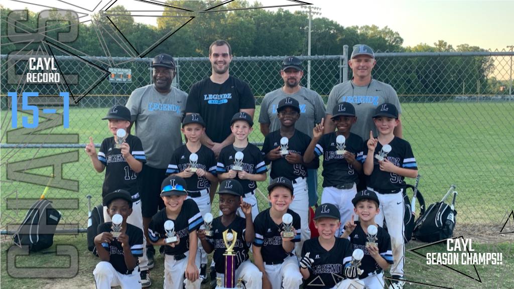 LegendzAcademy's tweet photo. Legendz 8U wins the CAYL select coaches pitch division!! Legendz 8U went 15-1 on the year cruising through league play! Congrats on a great season fellas! https://t.co/zCC1gQCdjr