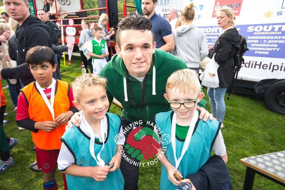 LadsLasses's tweet photo. Delighted for @jmcginn7 & the part he played in #Villa's promotion. "John McGinn" has never forgotten his roots & while at #Hibs he contributed to the coaching sessions organised by #EdinburghHelpingHands. His friend, the recently departed #BradWelsh will be smiling down on him. https://t.co/kesuLZZgU8