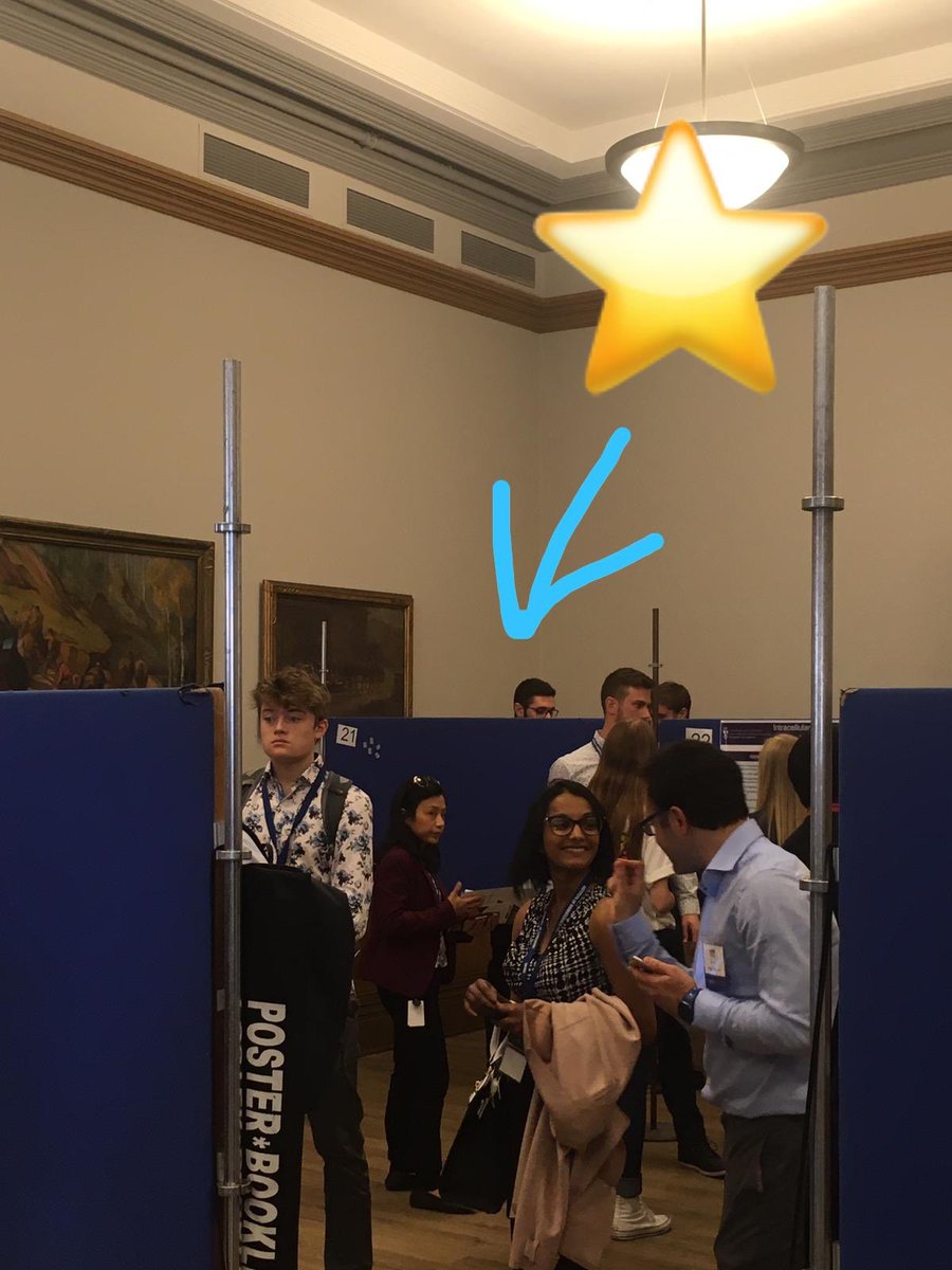 mcguiganlab's tweet photo. We are having an amazing time! See if you can spot our students Amir, Nila and Ileana presenting their posters! 👀 https://t.co/ok3szJf2qY