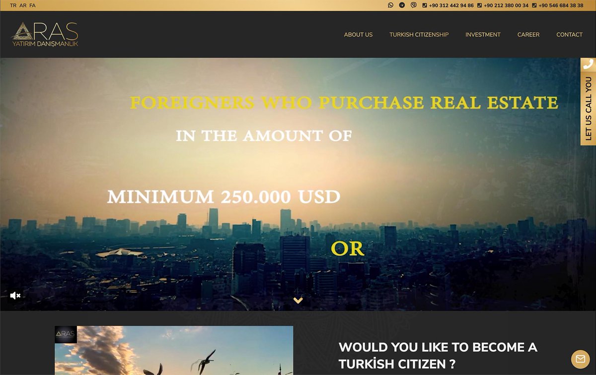 codesigntr's tweet image. Web site design &amp;amp; custom CMS development for Aras Invest arasyatirim.com
