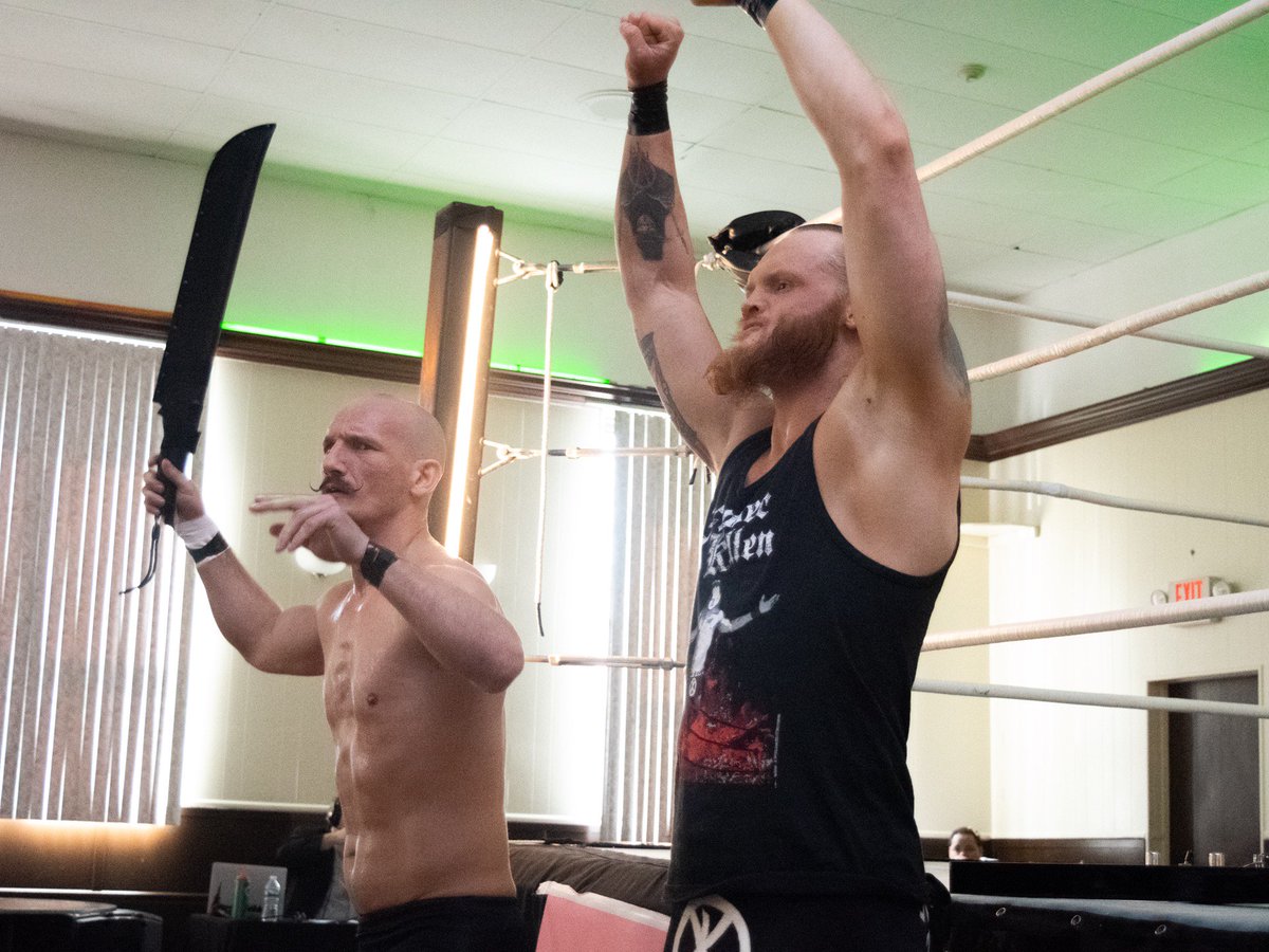 CatalystWrestle's tweet photo. NEW EPISODE PREMIERE! 

Celebrate Memorial Day with Capitol Wrestling as the Rock Dogs face off with Machete Killen in less than 30 Minutes on FITE FOR FREE in the Capitol's FIRST EVER Iowa Bull Rope Match!

Link: https://t.co/MggDykO1Sv https://t.co/dbrvoZE6zK