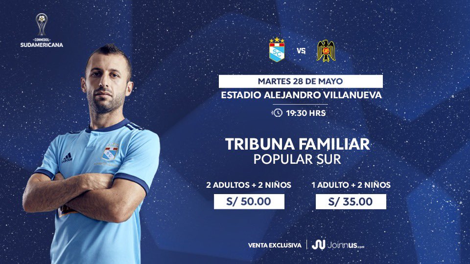 Al realizar la compra recuerden que la Tribuna Popular Sur es solo para las familias.

Hagamos que la fiesta del fútbol sea un ambiente de alegría.