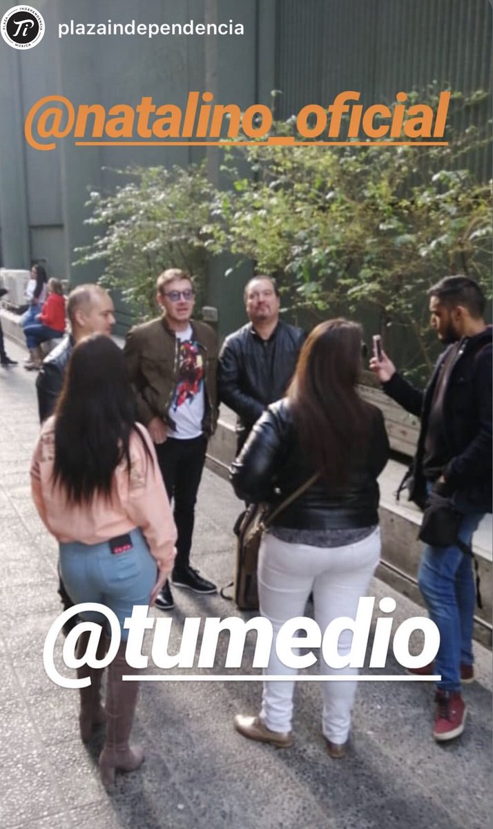 TuMedio's tweet photo. Ya estamos con Natalino (@natalino_ofi) !! 

Se vienen grandes sorpresas

#natalino https://t.co/NWlIwOi1bA