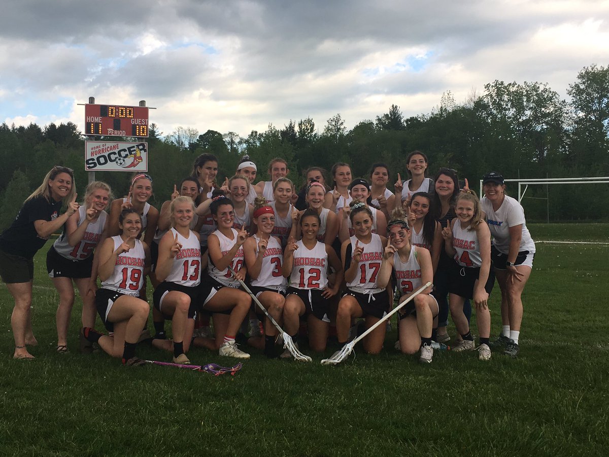 <a href="/HVCanes/">HoosacHurricanes</a> Hoosac girls celebrate Monday’s win and a perfect season in the league