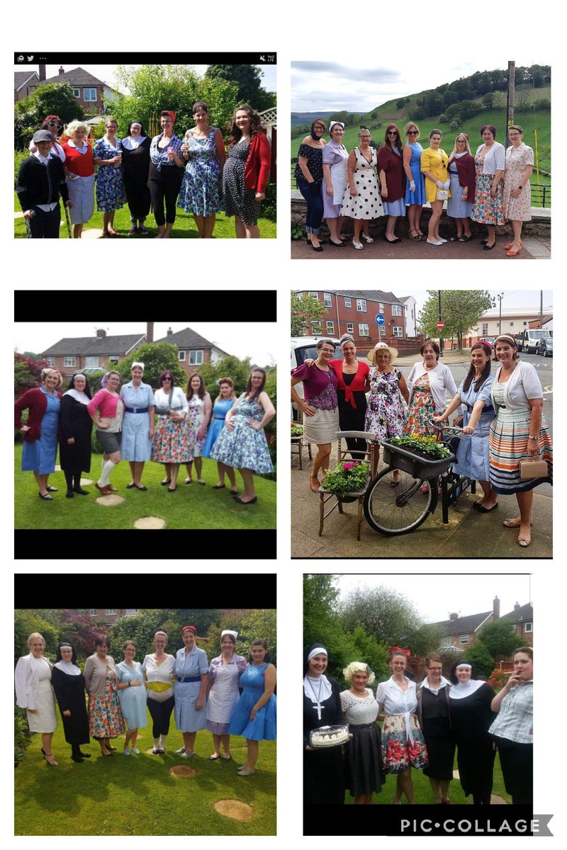 claude63's tweet image. 6 years of @CallTheMidwife1 events from afternoon tea to midwives on location. @StephenMcGann @LauraMain1 @helen_george @CliffParisi @JenniferKirby08 #callthemidwife #vintage #afternoontea #fancydress #midwives