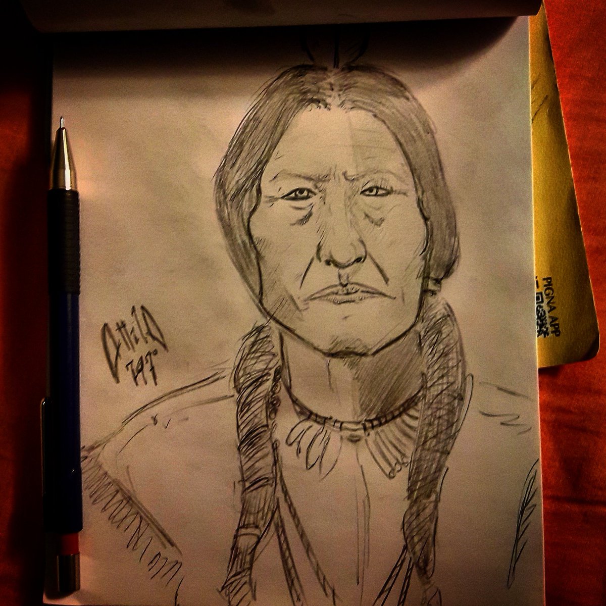 Alberto Scarpulla On Twitter Ritratto Toro Seduto