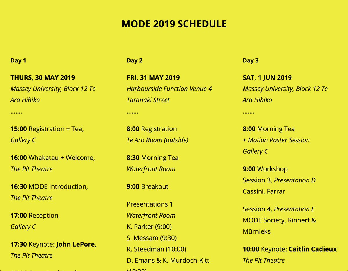 modesummit's tweet image. MODE 19 is only 2 days away! Full schedule is posted! 

Click here to view: modesummit.com/2019/schedule/

#modesummit #motion #motiondesign #animation #designeducation #cocamassey
