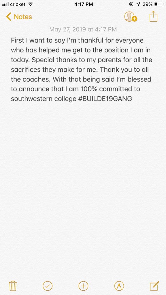ItsMillerTime02's tweet photo. COMMITTED‼️💯 @CoachGriffSC @Moundbuilders @westonschartz13 https://t.co/ycnDRcUrlb