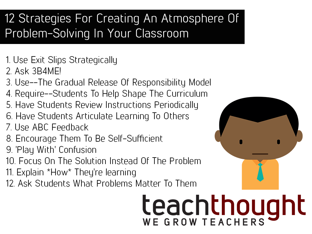 ThoughtStretchr's tweet photo. 12 Strategies For Creating An Atmosphere Of Problem-Solving In Your Classroom - TeachThought PD https://t.co/Xgr8O2Zo7P https://t.co/b3UmdgbfzQ
