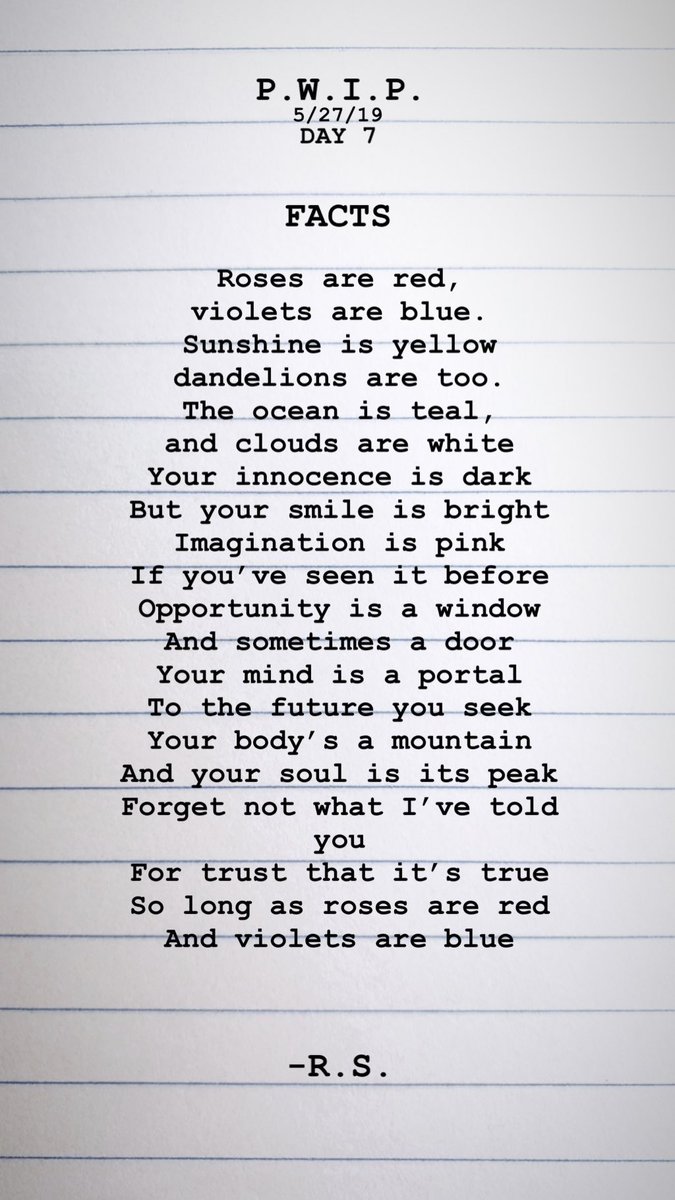 SmithDirector's tweet photo. #PoemsWhileIPoop #Day7 #FACTS https://t.co/4f6aoU4piK