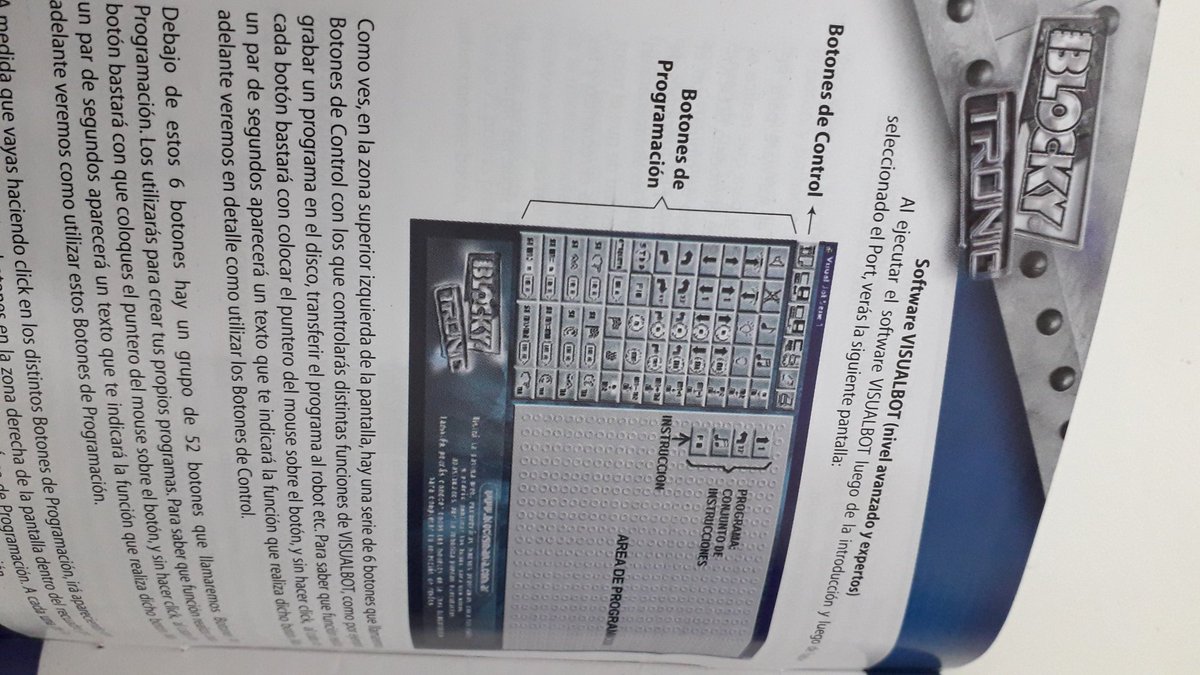 DUlibarrie's tweet photo. #Historia pura: encontrado en el #CajonDeLosRecuerdos seguramente uno de los primeros kits de #roboticaeducativa (al menos que yo conocí): 👉 #BlockyTronic 🤖 de #DiMare .
Planos de armado y #programación
En #PC vía #Visualbot 👏👏
¿Inicio del equipo #Erre de #RastiEduca ? 💪 https://t.co/6CROzUTfzk