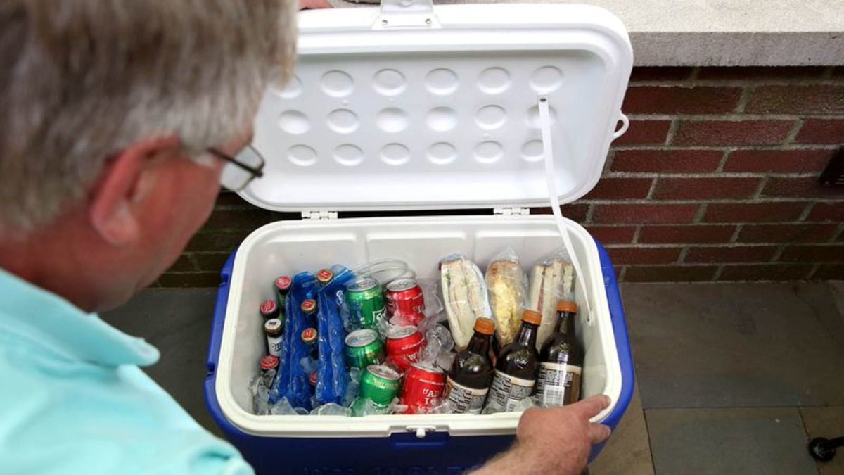 TheOnion's tweet photo. Dad’s Eyes Well Up At Sight Of Perfectly Packed Cooler https://t.co/OgVmGbbA32 https://t.co/ZSbqBiMGS6