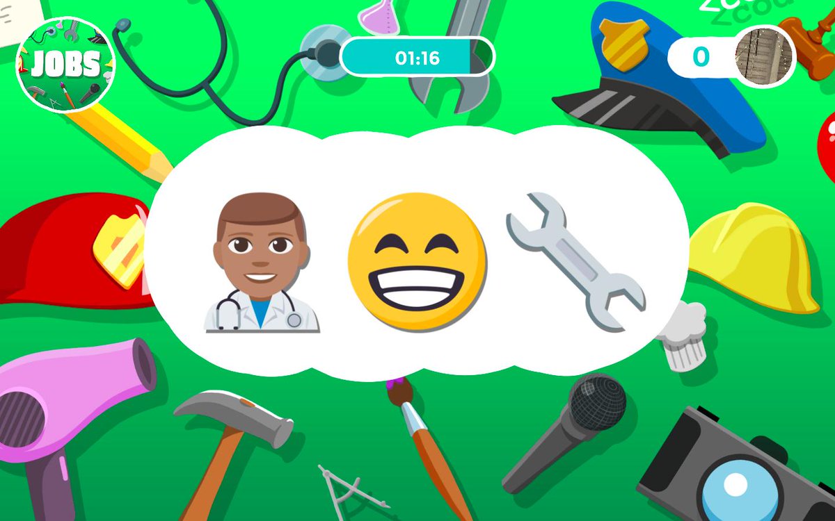 Try <a href="/gamecakestudios/">GameCake</a>' Emoji Charades with us on June 4th during our next Beta Night! Emoji Charades is a boisterous party game where you describe trivia to each other with nothing but emojis. Score as many points as you can from over 27 different topics until the timer runs out!