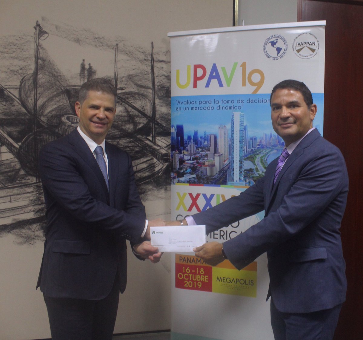 upavpanama2019's tweet photo. Metrobank, un banco con solidez y confianza, será parte del XXXIV Congreso Panamericano de Valuación como patrocinador Invita

#MetrobankEsConfianza #soyvaluadorpanamericano #Upav19 #Valuación #Valuador #congreso #Panamá #UPAVPanamá https://t.co/ZjrdeMlyCa