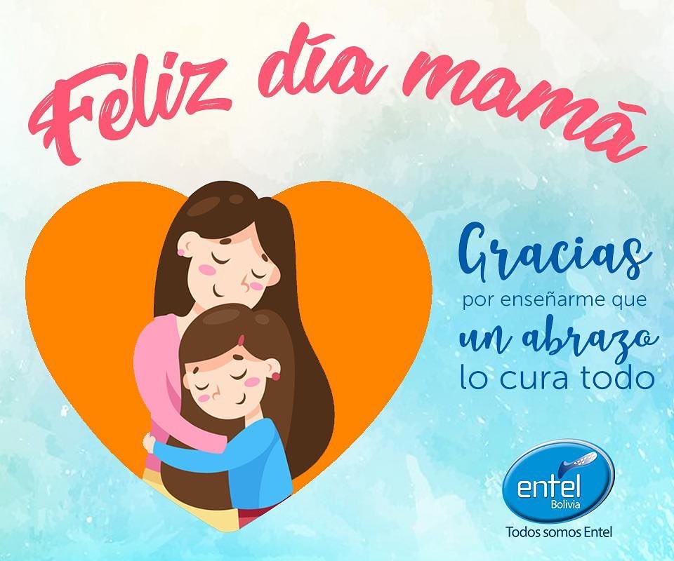 Feliz día a todas las mamás en Bolivia! 🇧🇴💙