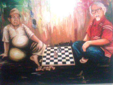 Mungkin sekarang Gus Dur dan Romo Mangun lihat kelakuan kita saat ini sambil main catur, sambil ketawa lucu kepada kita yang terus saling mengucilkan satu sama lain sesama anak bangsa.
😔😔😔
<a href="/NUgarislucu/">NU Garis Lucu</a> <a href="/KatolikG/">Komunitas Katolik Garis Lucu</a>