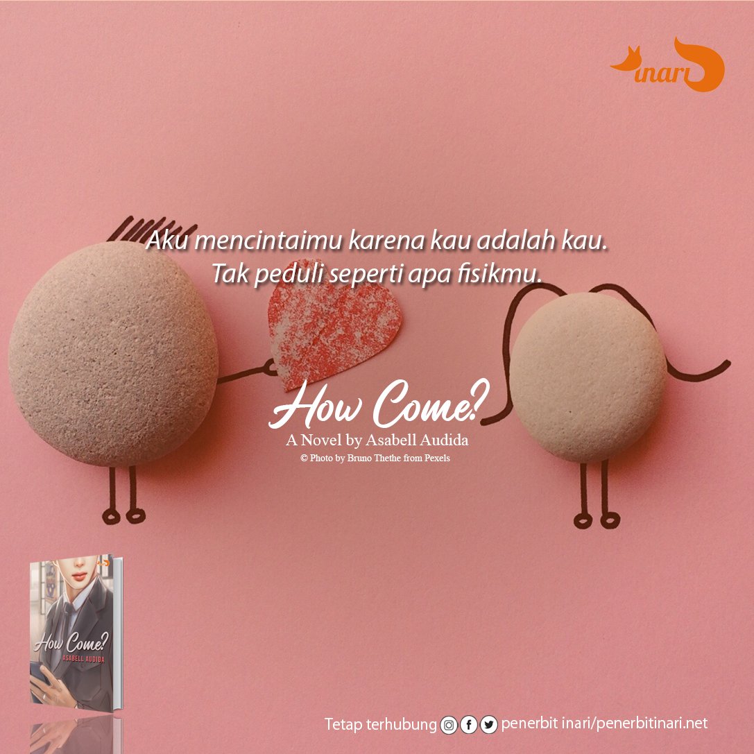 penerbitinari's tweet photo. Semoga segera bertemu yang tulus mencintaimu... ^^

#NovelHowCome by Assabell Audida https://t.co/zi2HC3zkub