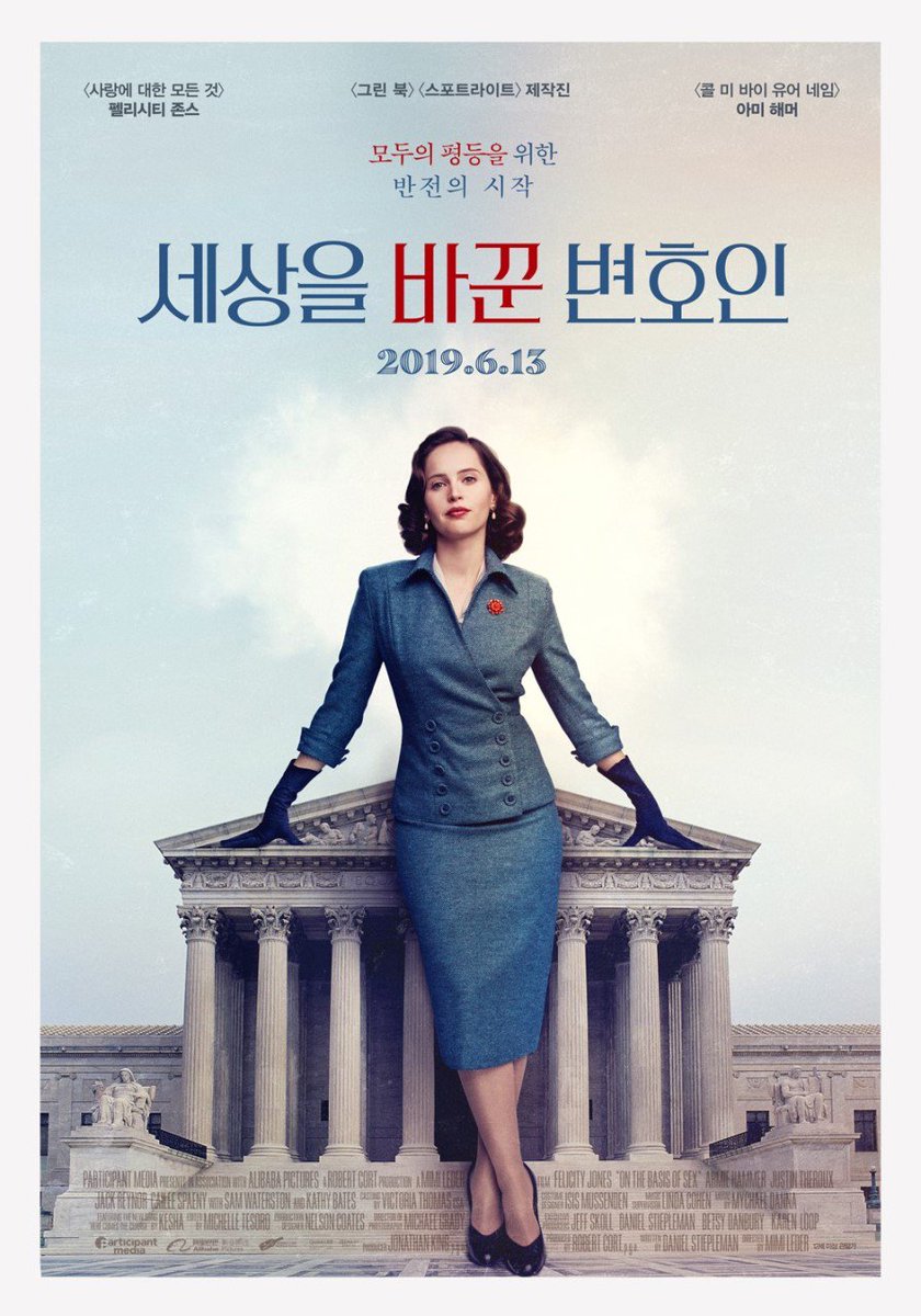 <Battle of the sexes>를 <빌리 진 킹: 세기의 대결>로, <On the basis of sex>를 <세상을 바꾼 변호인>으로 바꾼것도 모자라서 캡틴마블부터 유구하게 여성의...