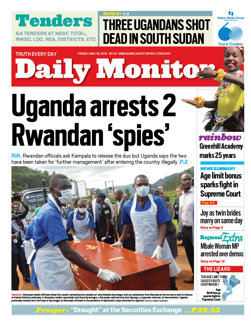 Monitor on Twitter: "In Daily Monitor today: Uganda arrests two Rwandan 'spies' https://t.co/lwr7EfPrGf" /