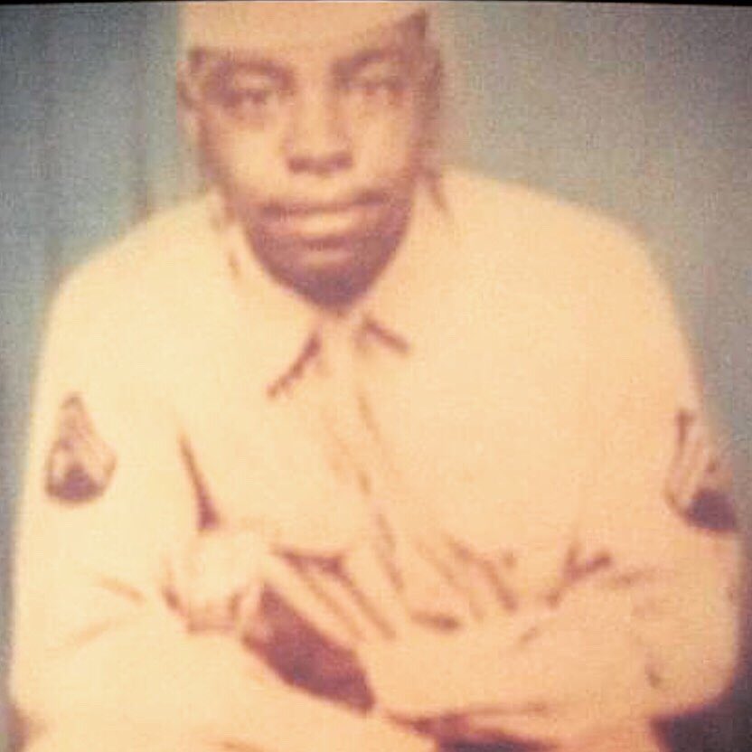 PersianMignon's tweet photo. My #GrandDaddy C.B. Thomas #WWll #Veteran #TEC4 Thank you to all the #ServiceMen & #women who serve the #USA #America #Soldiers https://t.co/u2RKfEW94L