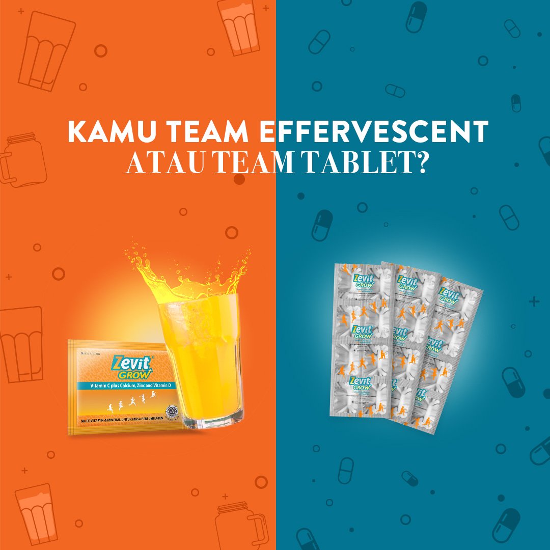 zevitzone's tweet photo. Kamu team minum Zevit Everffescent atau Team Zevit Tablet?
.
Apapun pilihannya, sekarang ada DISKON 10% untuk all varian Zevit Grow di e-commerce kesayanganmu. Geser ke kiri untuk info lengkapnya! https://t.co/j6upjmrSq2