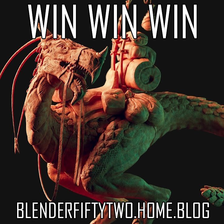 Stand a chance to win the "Mastering Sculpting in Blender" tutorial course from <a href="/zreinhardt3d/">Zacharias Reinhardt</a> all you need to do is retweet and FOLLOW us! #b3d #blender #3d #zbrush