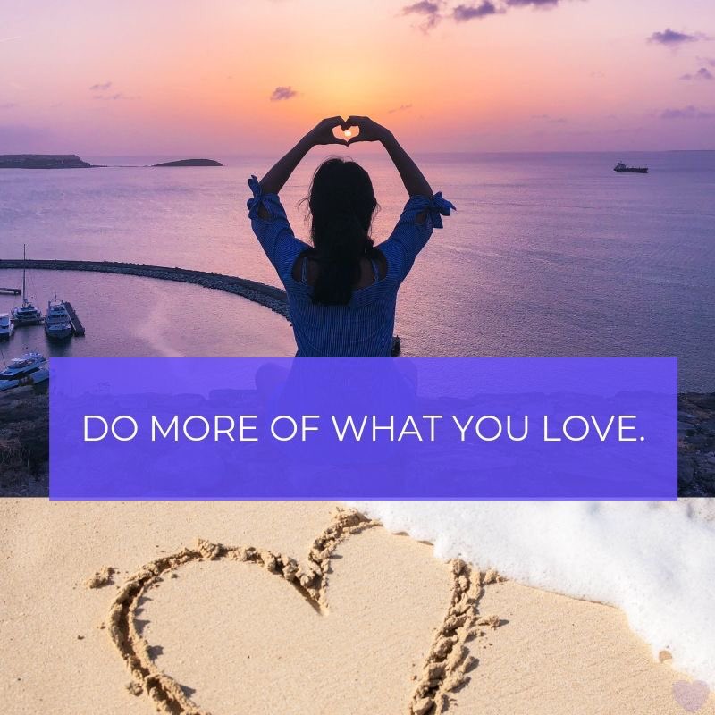 MarthaJRamirez's tweet photo. The more things we do that we love = more J🥰Y. Think about what you are passionate about and just go for it.🏃‍♀️No second guessing. Choose joy. 💜 #Heart&amp;Soul #NewBeginnings •
•
•

#Story #quotestoliveby #journey #wordstoliveby #Quoteoftheday #quotegram #WordstoLove #heart&amp;soul https://t.co/qPmkKatuq4