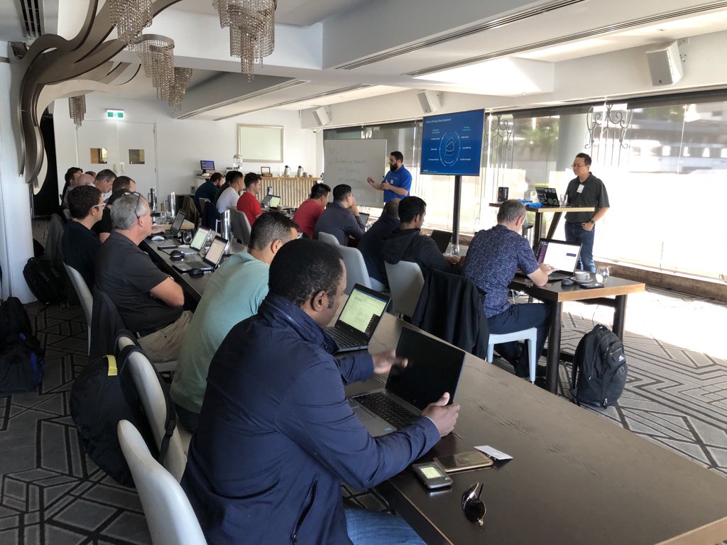 Shout out to the SociaLabs crew today in sunny Brisbane! Enjoy getting some hands on time with a few experts (and <a href="/grantorchard/">grantorchard@hachyderm.io</a>).