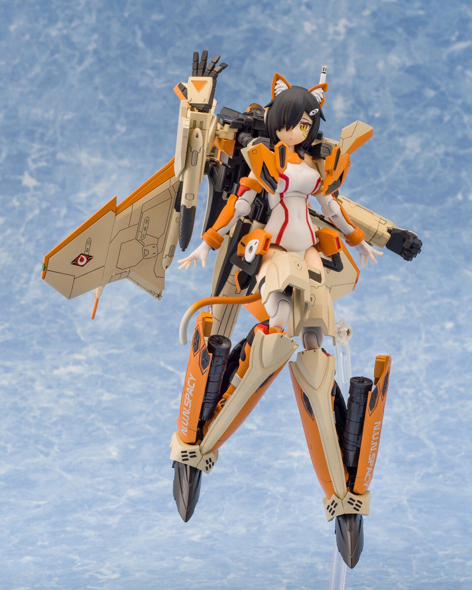 GwynCampbell's tweet photo. Latest shots of Aoshima’s upcoming VF-31D Variable Fighter Girl (V.F.G).
That coloring is gorgeous.
#macross #plamo #modekits #valkyries
https://t.co/3xbf0xw6um https://t.co/f8vwEdTLoq