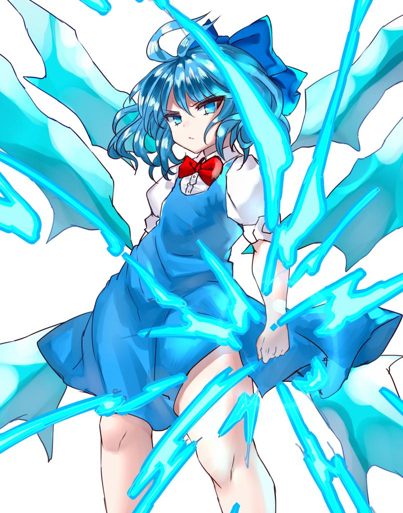 たまに強そうな⑨も描いてみたい 