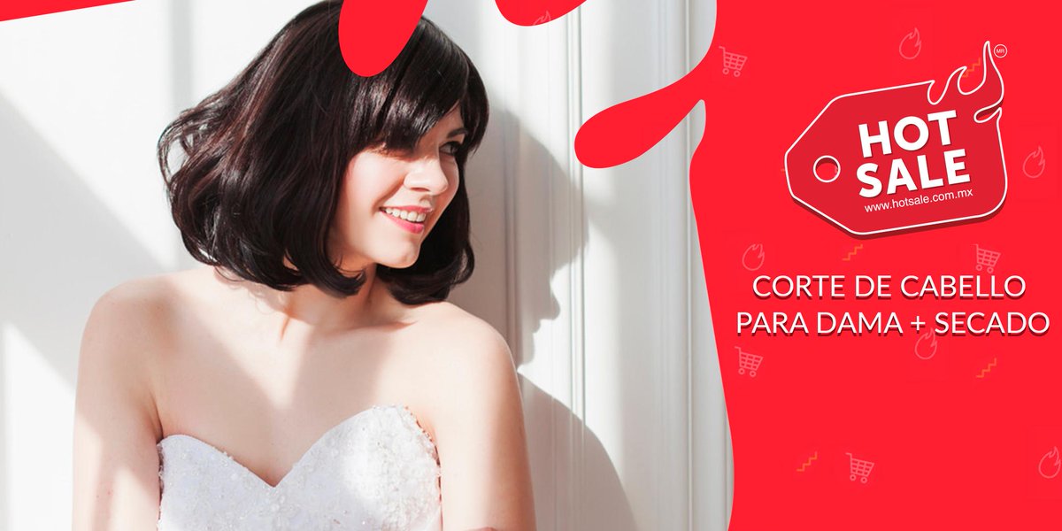 🔥Estrena look este #HotSaleMx 🔥

Con un corte de cabello para dama y secado, #DaElCLic y #RegalateTodo 👉 bit.ly/2MbBXzr