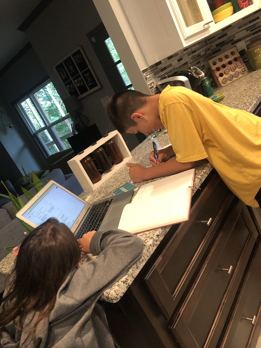 KellyMF1's tweet photo. It is “thank you for tolerating Flatt children all school year” baking/note writing night. #flattsareafulltimejob #itsnotabribe https://t.co/perD9SsFqt