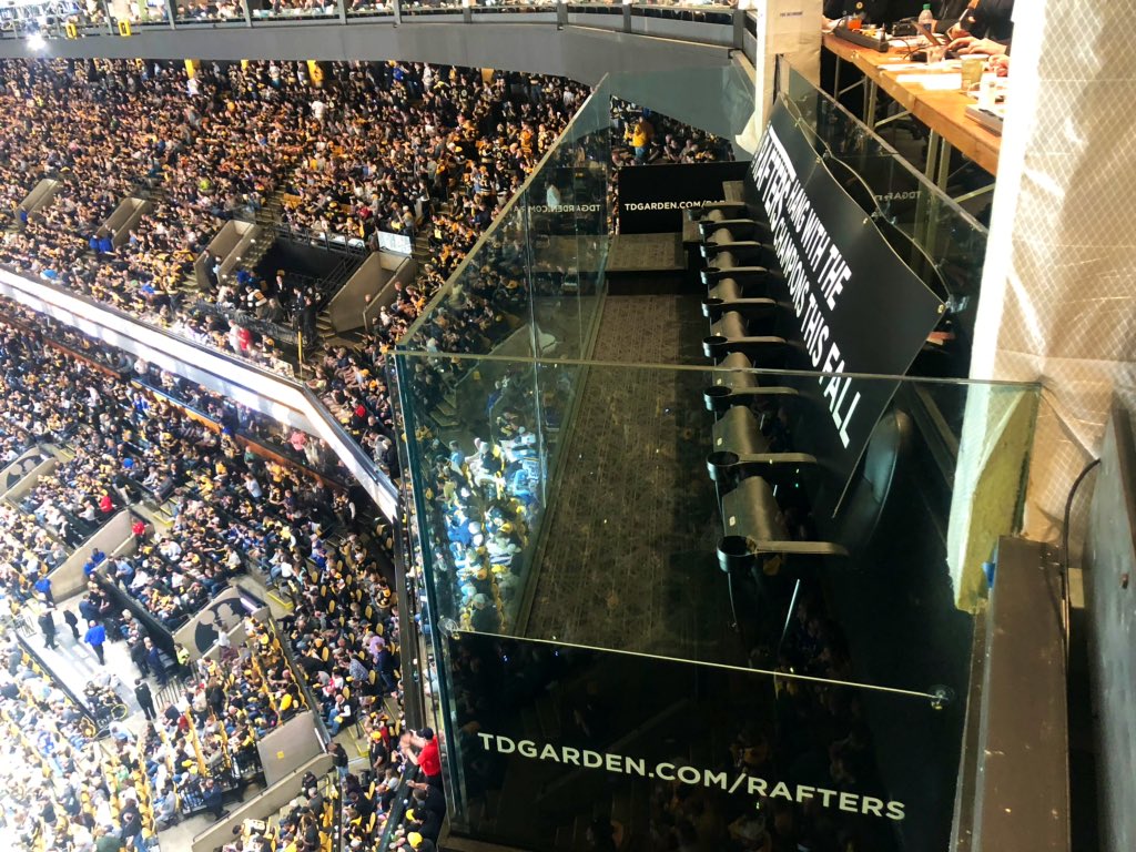 Nicole Yang On Twitter Here S An Example Of The New Seats Called The Rafters Coming To Td Garden Next Season
