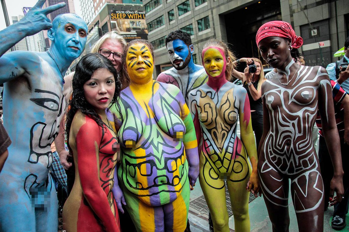 Body painting day in nyc - 🧡 NYC Body Painting '2016 The 3rd Annual N...