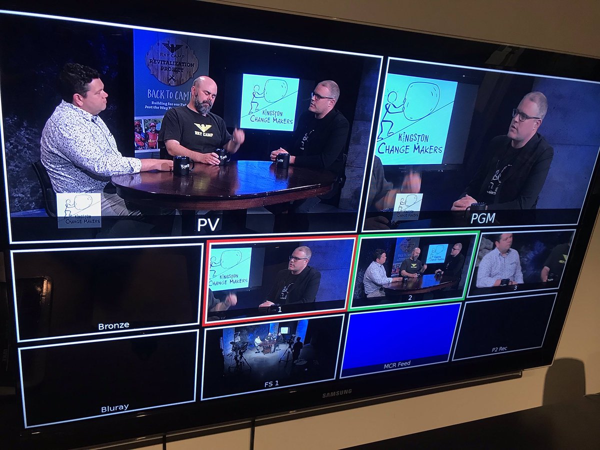 SustainableDan's tweet photo. Learned a ton about the local @RKYCamp and the revitalization project currently underway. Keep an eye out for this upcoming episode of Kingston Chane Makers on @yourtvkingston. https://t.co/dc9zddze6K