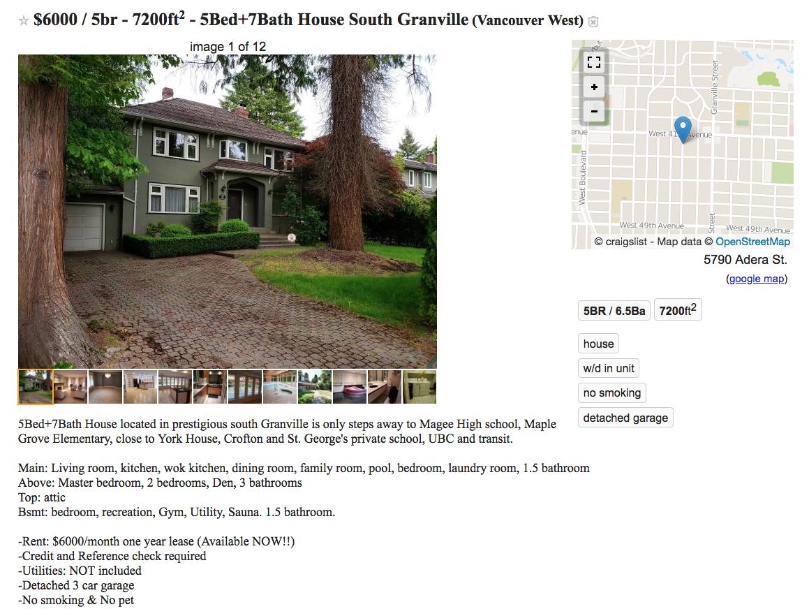 Apartment For Rent Vancouver Craigslist asbackgammonboardsabout
