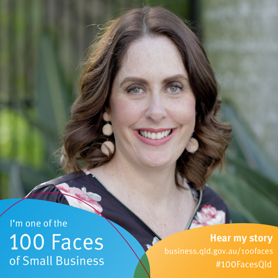 Businessqldgov's tweet photo. Meet #100FacesQld Kristen Goldup from Local Tickets, an event ticketing marketplace embracing the #GoLocalQld philosophy. Watch her #QLDsmallbiz story at https://t.co/HElYdMaqrS https://t.co/8BQlSx2VLV