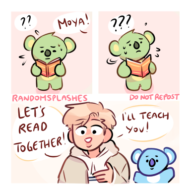 let's read together!

#btsfanart #BTS #BT21 #RM @BTS_twt 