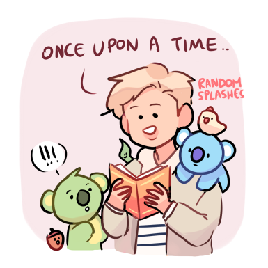 let's read together!

#btsfanart #BTS #BT21 #RM @BTS_twt 