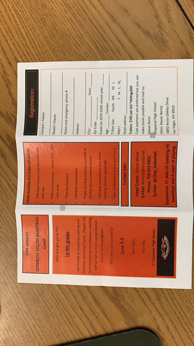 1 week away from 6th Annual 🤠🏀camp!!! Still time to pre-register and join in on the fun, skill development, competitions, and games!
